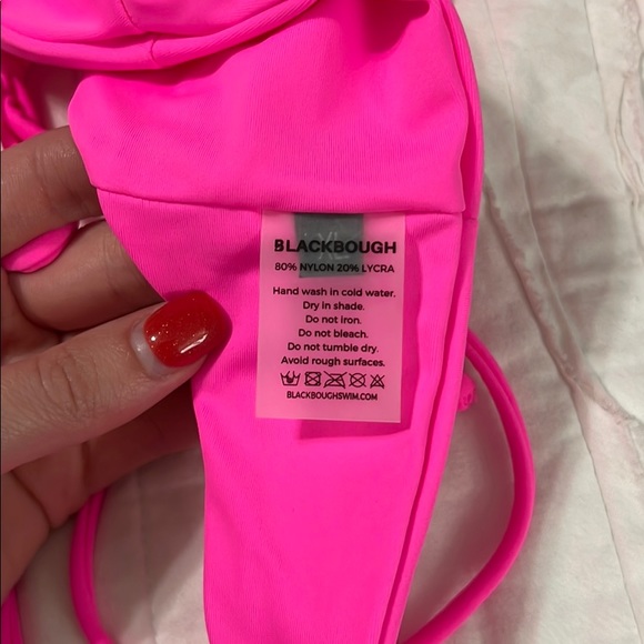 Blackbough Hot Pink Bikini Top - Picture 7 of 9